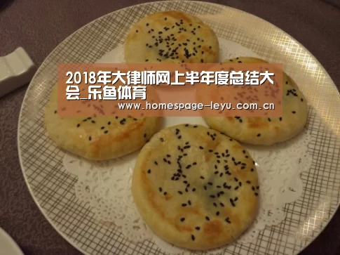 2018年大律师网上半年度总结大会_乐鱼体育