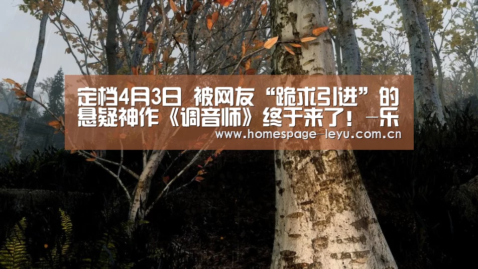 定档4月3日 被网友“跪求引进”的悬疑神作《调音师》终于来了！-乐鱼体育(图3)